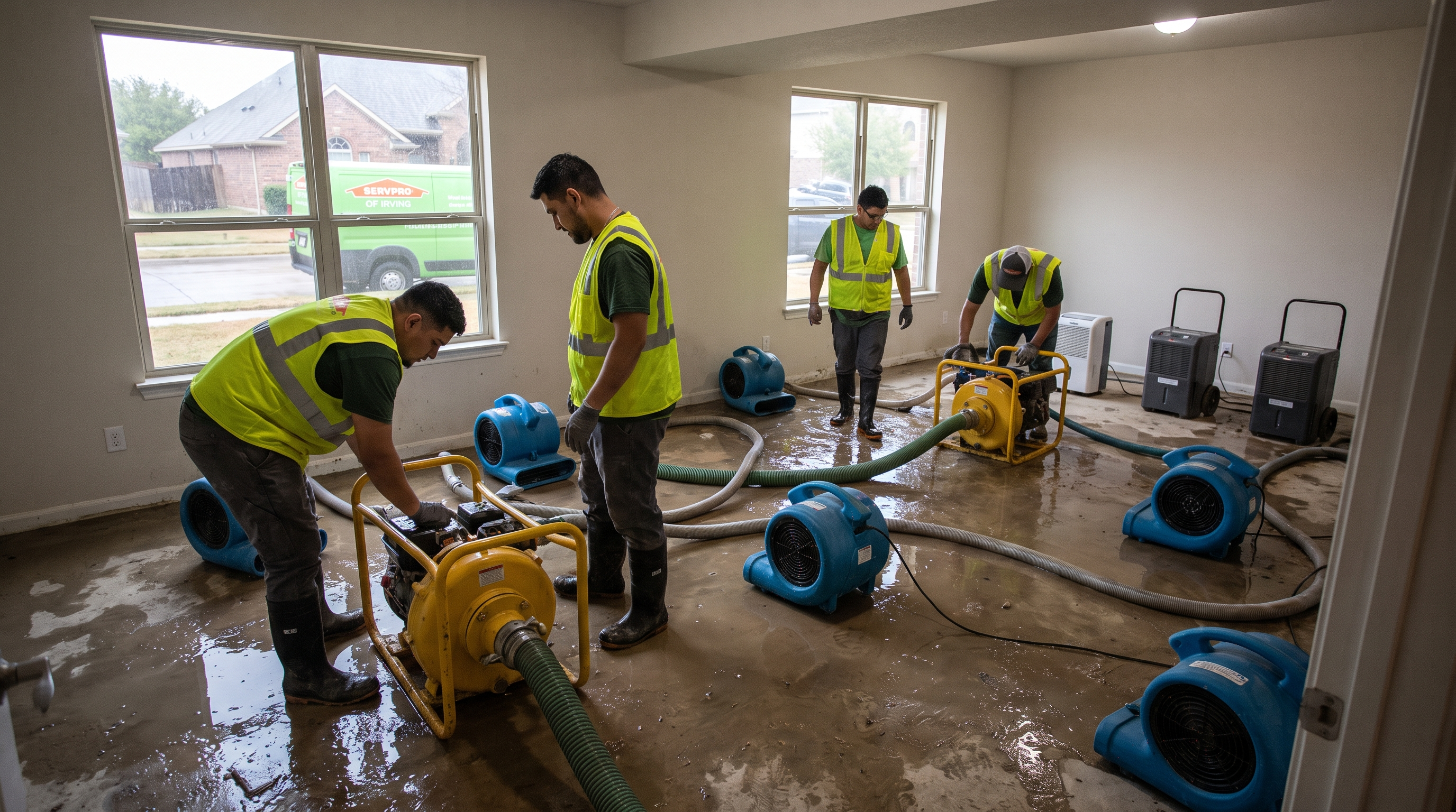 Water Damage Restoration in Irving, TX